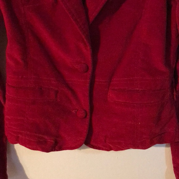 Crushed Velvet blazer - Picture 3 of 5